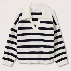 Striped Knit Sweater